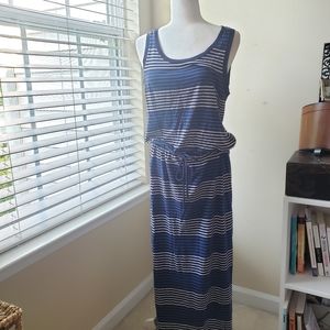 Striped Maxi Tank Dress